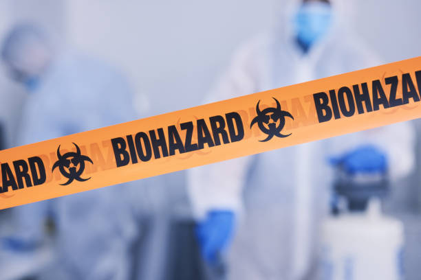 Professional Biohazard technician working in Moline, IL
